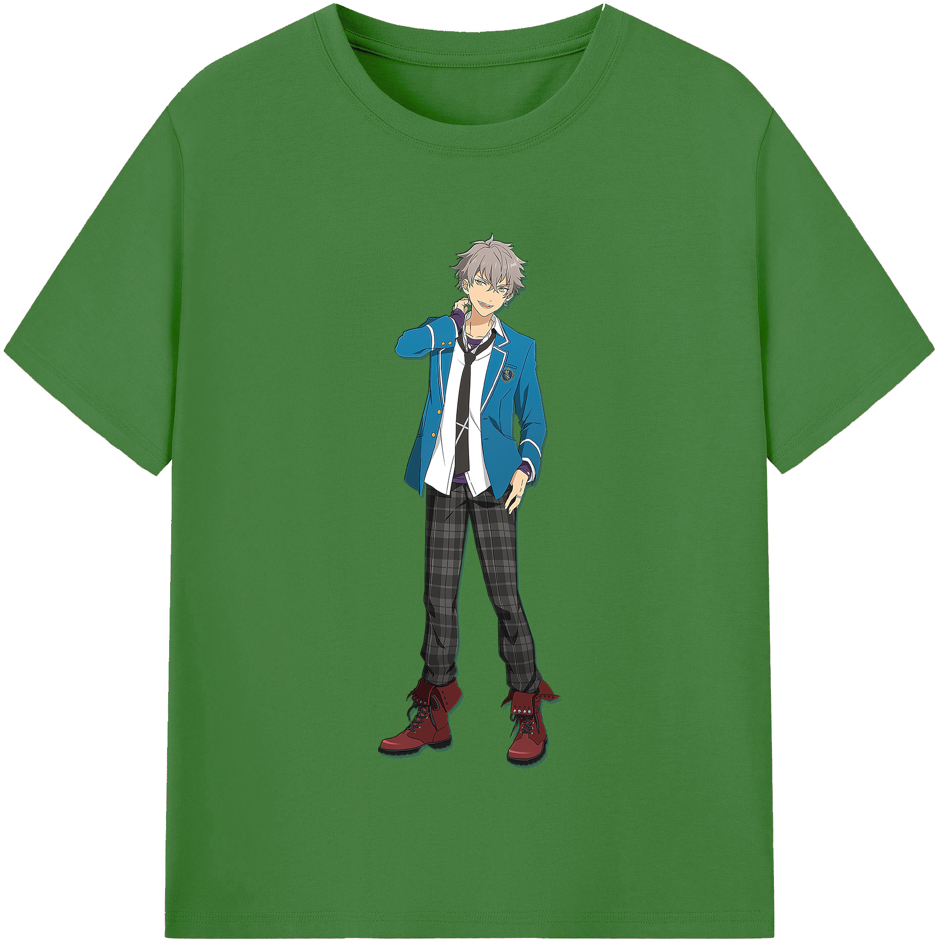（画像用） あんさんぶるスターズ! Ensemble Stars レディースカジュアルプリントTシャツ（綿100％）